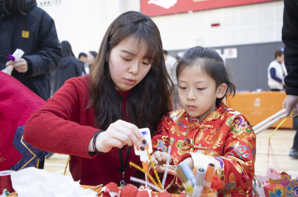Chinese New Year Temple Fair,Hiba Academy Nantong