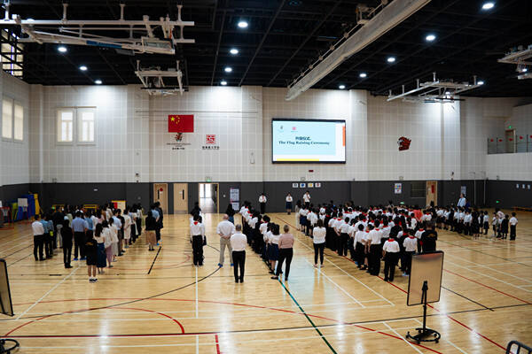 Flag raising ceremony,Hiba Academy Nantong