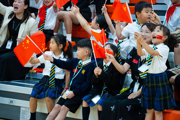 Flag raising ceremony,Hiba Academy Nantong
