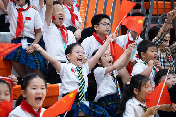 Flag raising ceremony,Hiba Academy Nantong