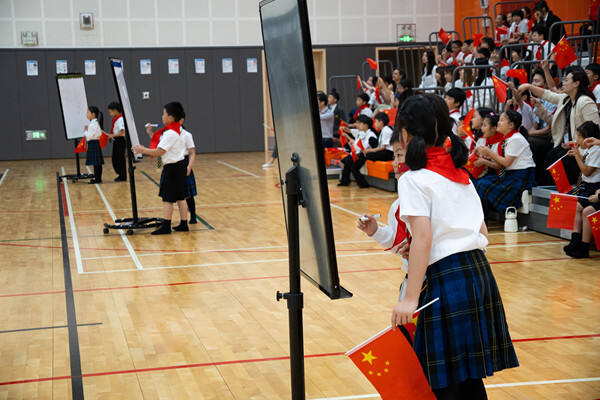 Flag raising ceremony,Hiba Academy Nantong