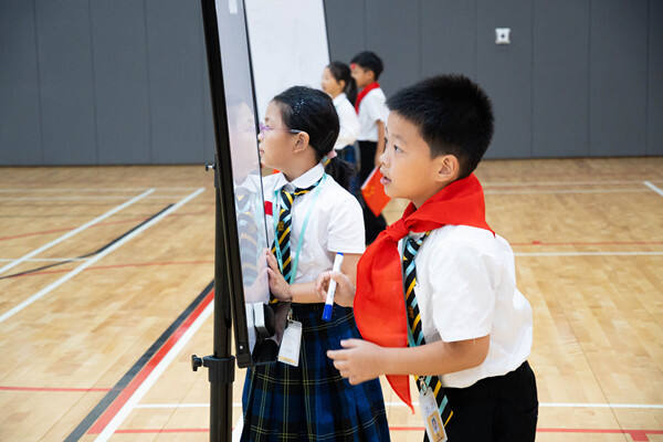 Flag raising ceremony,Hiba Academy Nantong