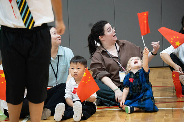 Flag raising ceremony,Hiba Academy Nantong