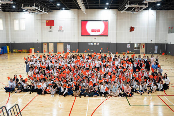 Flag raising ceremony,Hiba Academy Nantong