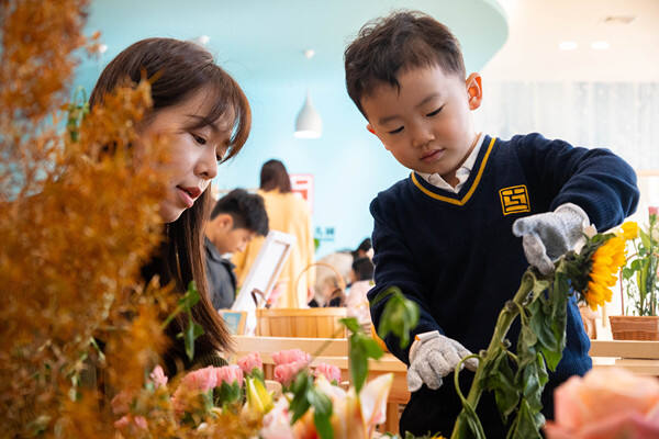 幼儿园感谢日,南通民办惠立幼儿园