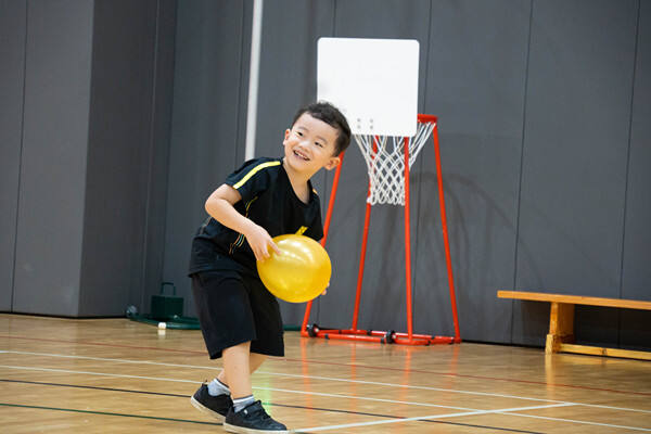 体育课,南通民办惠立幼儿园