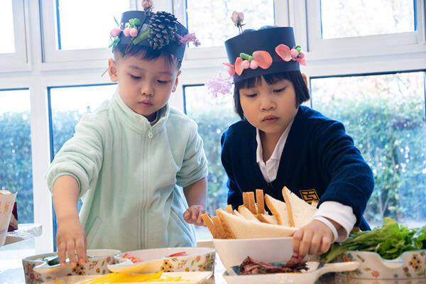 幼儿园感谢日,南通民办惠立幼儿园