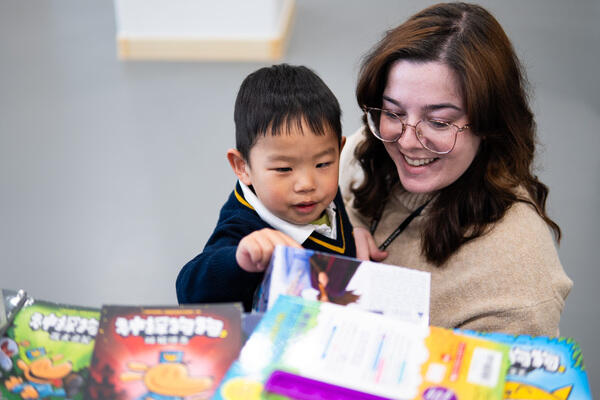图书展,南通民办惠立幼儿园