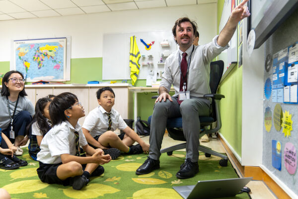 开学第一天,天津惠灵顿外籍人员子女学校