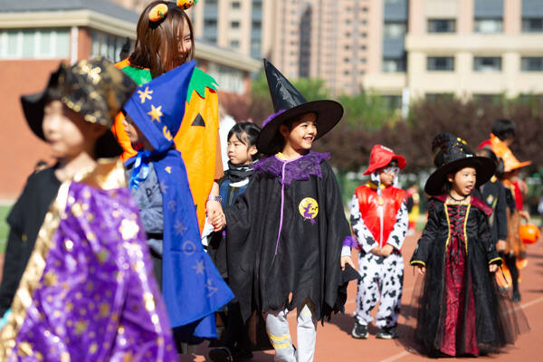 Halloween Dress Up Day,Wellington College Bilingual Tianjin