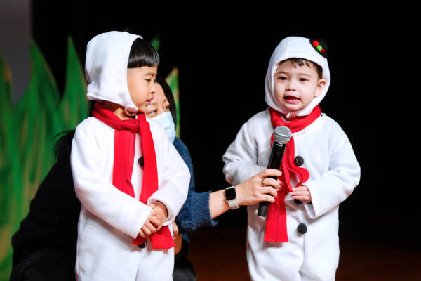 幼儿园圣诞秀,天津惠灵顿幼儿园