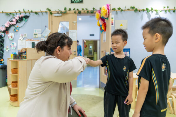 开学第一天,天津惠灵顿幼儿园