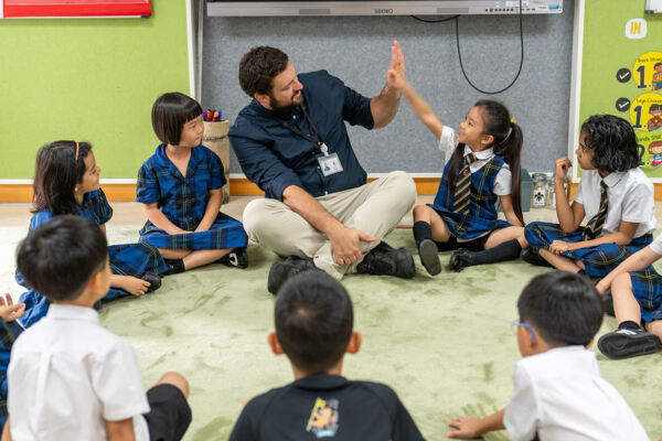 开学第一天,天津惠灵顿幼儿园