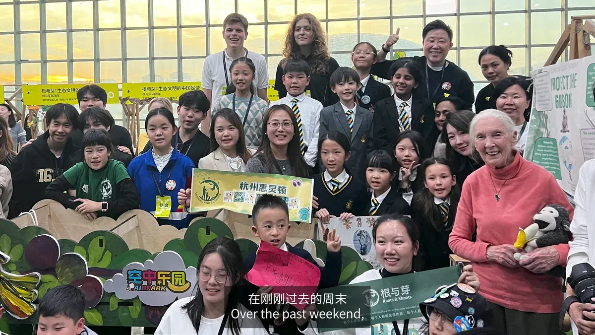 我们与Jane Goodall的故事