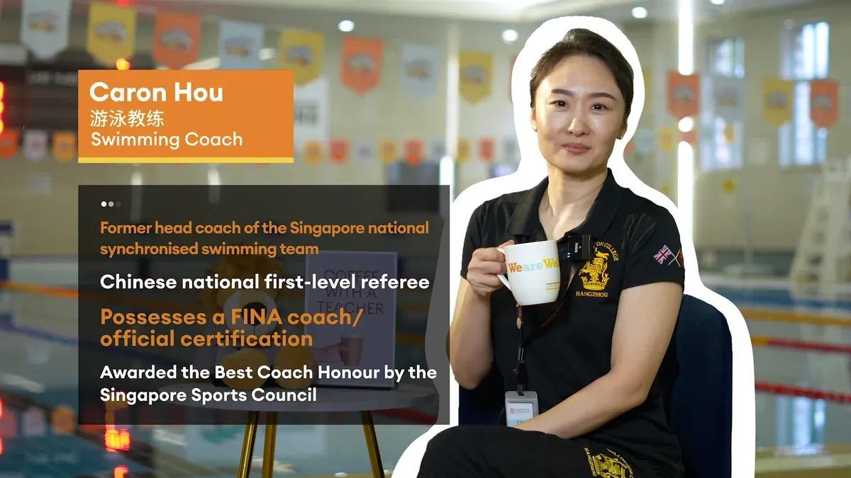 Coffee with a Teacher: Swimming Coach Who Led the National Synchronised Swimming Team 