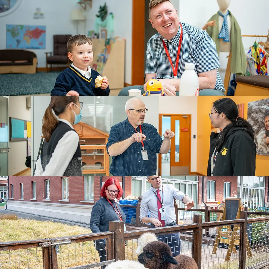 三位早教领域权威学者到访杭州惠立幼儿园