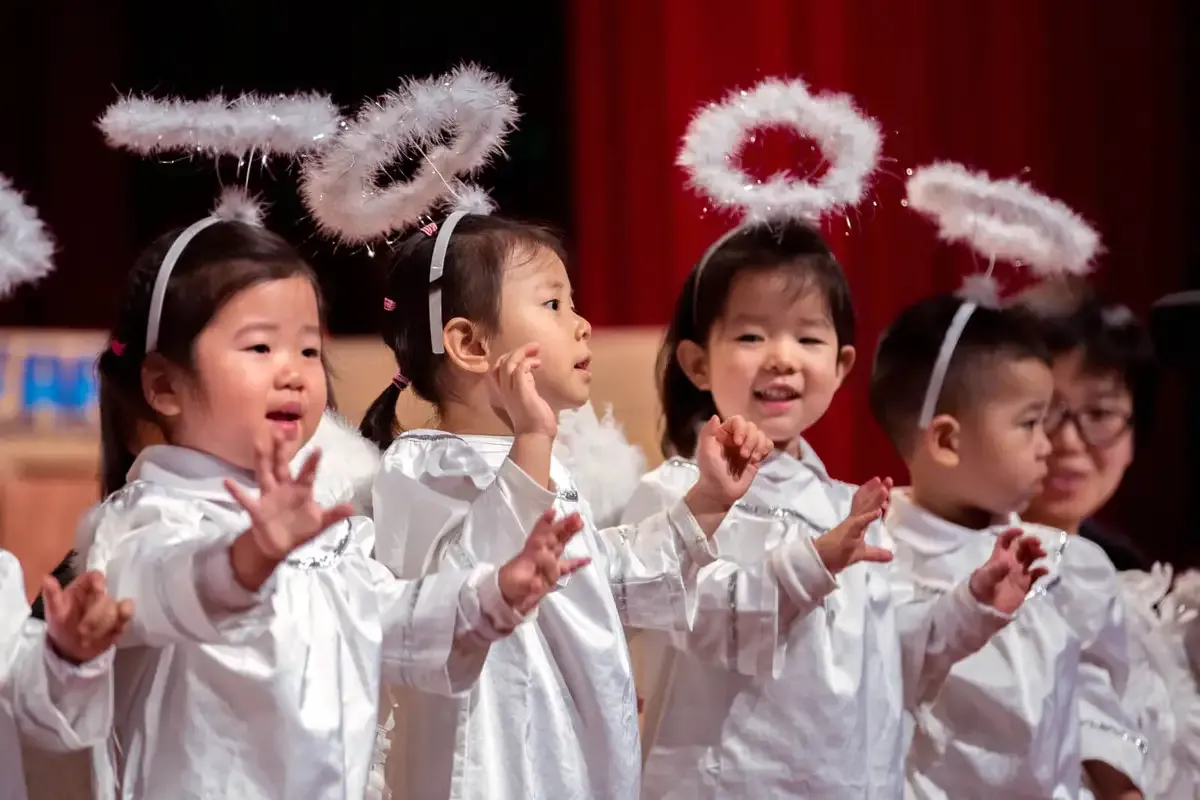 天津国际幼儿园户外活动
