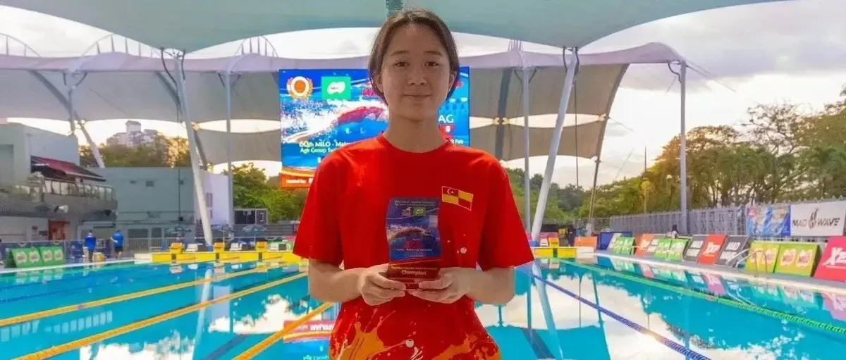 ​Year 9 Aqualion Shannon makes a big splash in Malaysia